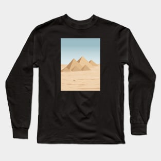 Pyramids of Giza, Egypt Long Sleeve T-Shirt